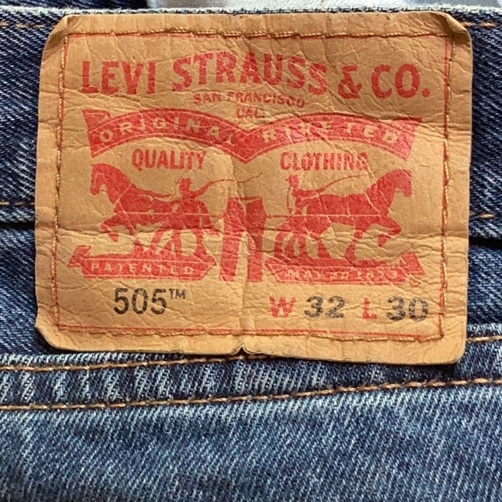 👖505  Levi's Jeans UNISEX  32 X 30 EPLVC